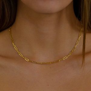 14k real gold 3mm 18” chain